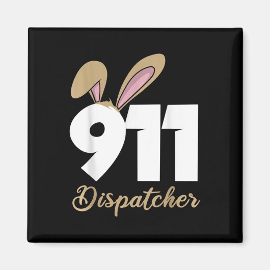 911 Dispatcher Easter Pullover Hoodie  マグネット (正面)