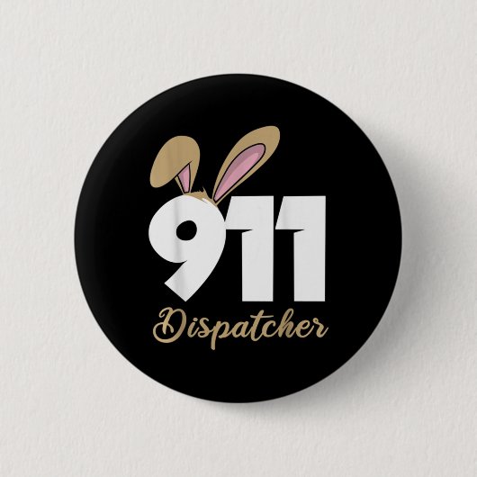 911 Dispatcher Easter Pullover Hoodie  缶バッジ (正面)