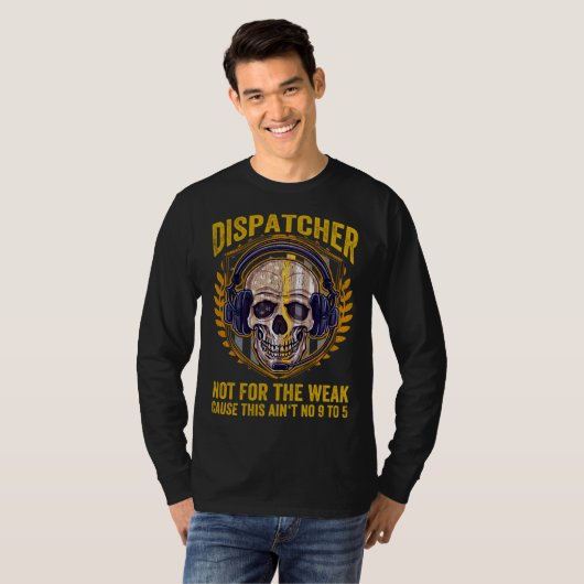 911 Dispatcher Emergency Dispatchers 911 Operator Tシャツ (正面フル)
