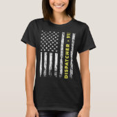 911 Dispatcher Thin Yellow Line Dispatch US Americ Tシャツ (正面)