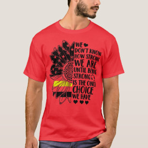 911 Dispatcher Week米国国旗の薄い黄色い線 Tシャツ
