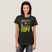 911 Fire and Police Dispatcher Just say Copy Opera Tシャツ (正面フル)