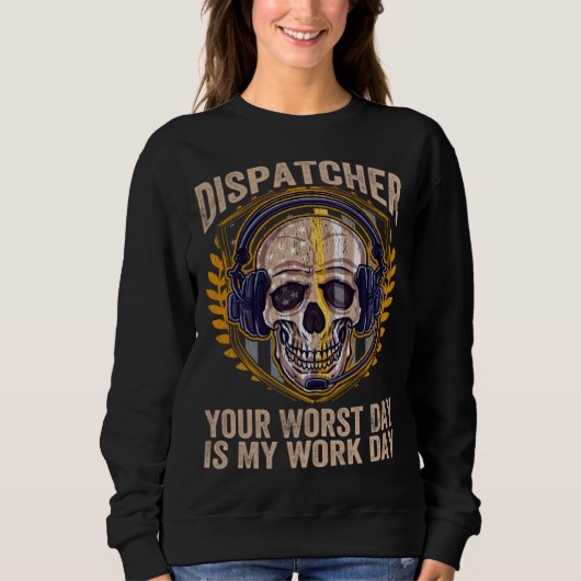 911 Operator Emergency Dispatchers 911 Dispatcher スウェットシャツ (正面)