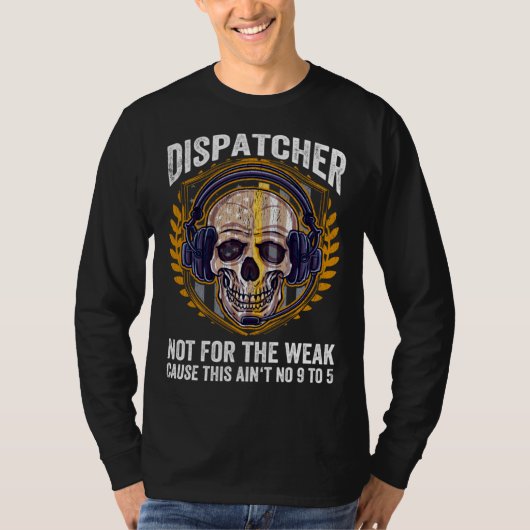 911 Operator Emergency Dispatchers 911 Dispatcher Tシャツ (正面)