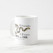 912の旗シリーズ コーヒーマグカップ (正面左)