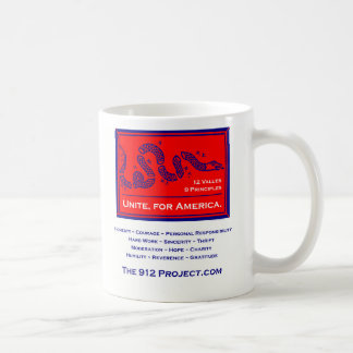 912プロジェクトはアメリカのために結合します コーヒーマグカップ