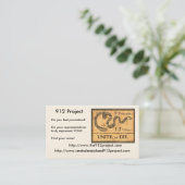 912プロジェクト 名刺 (スタンド正面)