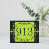 913市外局番 ポストカード (スタンド正面)