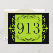 913市外局番 ポストカード (正面/裏面)