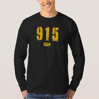 915 EPTX エルパソ TX ラフステンシルデザイン_1 Tシャツ