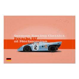 917 at the Nurburgring ポスター
