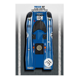 917 Elford - Hulme Watkins Glen 1970 ポスター