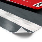 917 Herrmann - Attwood LM 1970 ポスター (コーナー)