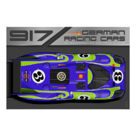 917 No.3 Hippie Car ポスター