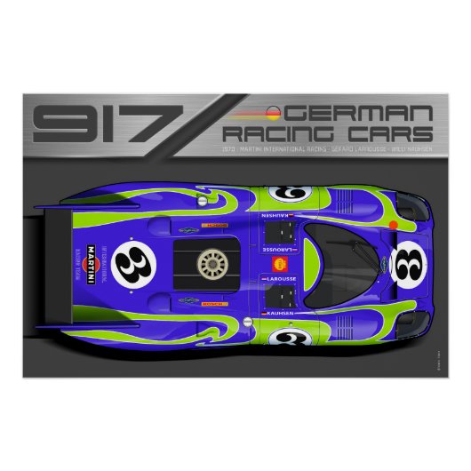 917 No.3 Hippie Car ポスター (正面)