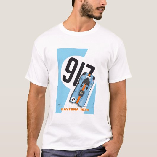 917 Rodriguez, Kinnunen Blue Tシャツ (正面)