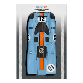 917 Rodriguez - Kinnunen LM 1970 ポスター