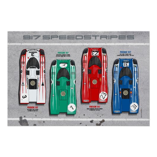 917 Speedline Design ポスター (正面)