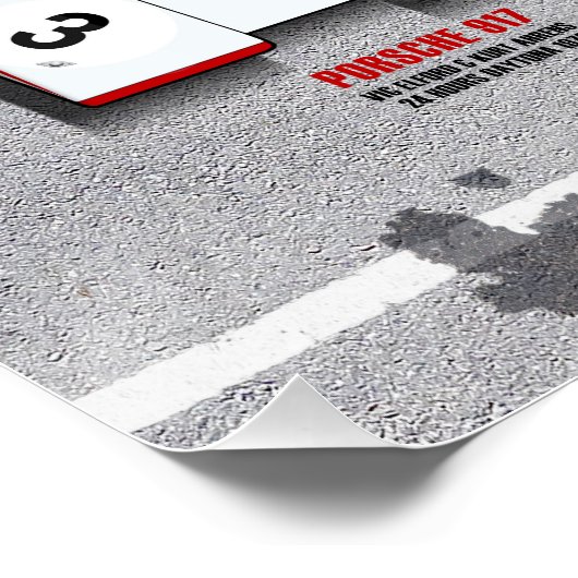 917 Speedline Design ポスター (コーナー)