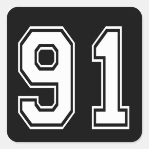9191の学位番号 スクエアシール