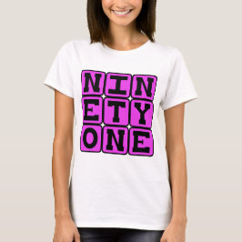 91、ナンバー91 Tシャツ