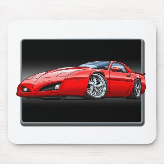 91_92_Firebird_Red マウスパッド (正面)