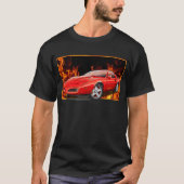91_Red_Firehawk Tシャツ (正面)
