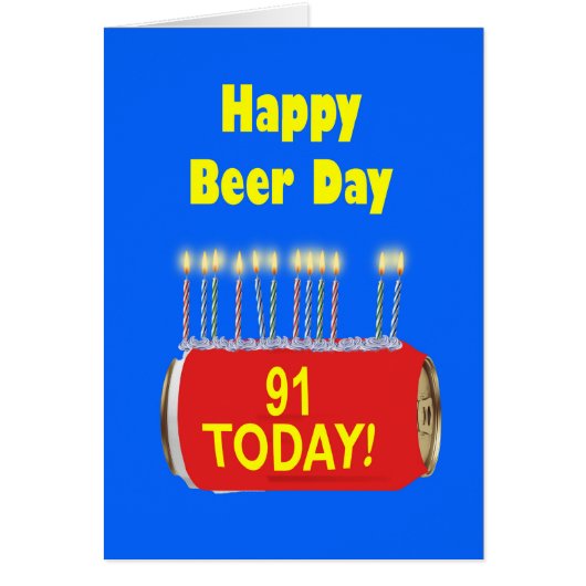91stハッピービールデイ誕生日 (正面)