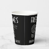 91th Birthday Party:アールデコスタイル+名前をカスタムする 紙コップ (右)