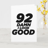 92私は良い誕生日 カード (黄色い花)