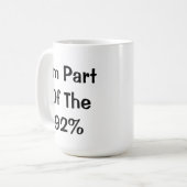 92% コーヒーマグカップ (正面左)