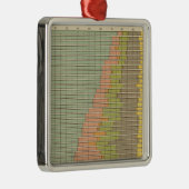 92 1900年の職業の割合 メタルオーナメント (右)