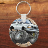 92-96白色ブロンコ キーホルダー (正面)