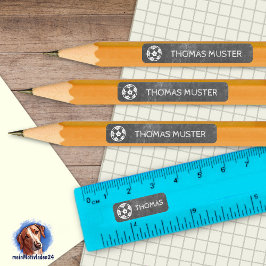 92 DIY Stifteaufkleber Fußball Tafel 長方形シール