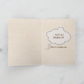 93おもしろい誕生日オールドヤギ カード (内部)