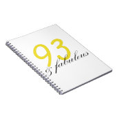 93と素晴らしい ノートブック (右側)