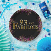 93歳の誕生日 ペーパープレート (パーティー)