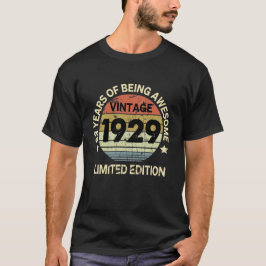 93歳贈答ヴィンテージ1929年限定93t tシャツ