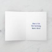 93誕生日:カラフル音楽シンボル+虹93 カード (内部)