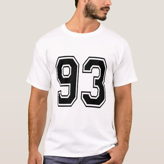 9393型間番号 Tシャツ (正面)