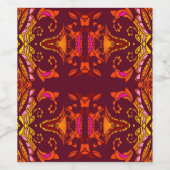 93 ワインラベル (シングルラベル)