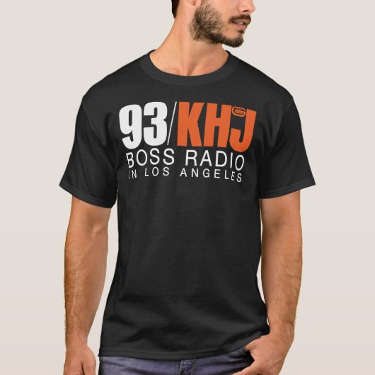 93 KHJボスラジオクラシックTシャツ Tシャツ (正面)
