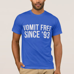 「93 Tシャツ以来自由な吐物 Tシャツ
