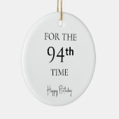 94回目のお誕生日おめでとう セラミックオーナメント (右)
