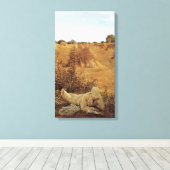 94度の陰の下で, ローレンス・アルマ＝タデマ キャンバスプリント (インサイチュ (ウッドフロア))