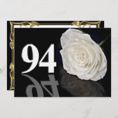 94歳の誕生日パーティー招待状 招待状 (正面/裏面)