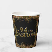 94歳の誕生日 紙コップ (正面)