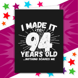 94歳皮肉ミームおもしろい94誕生日 カード