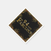 94誕生日 スタンダードカクテルナプキン (角)