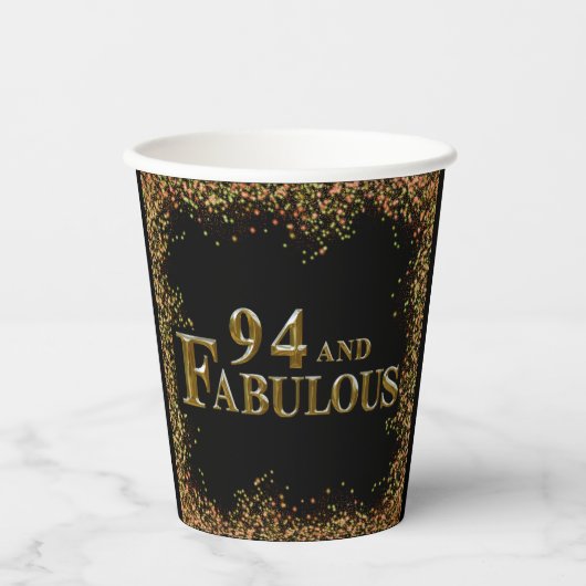 94誕生日 紙コップ (正面)
